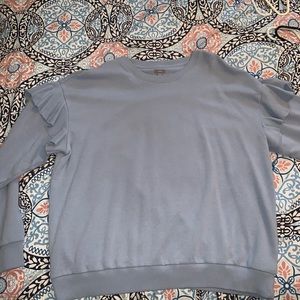 Light blue sweatshirt